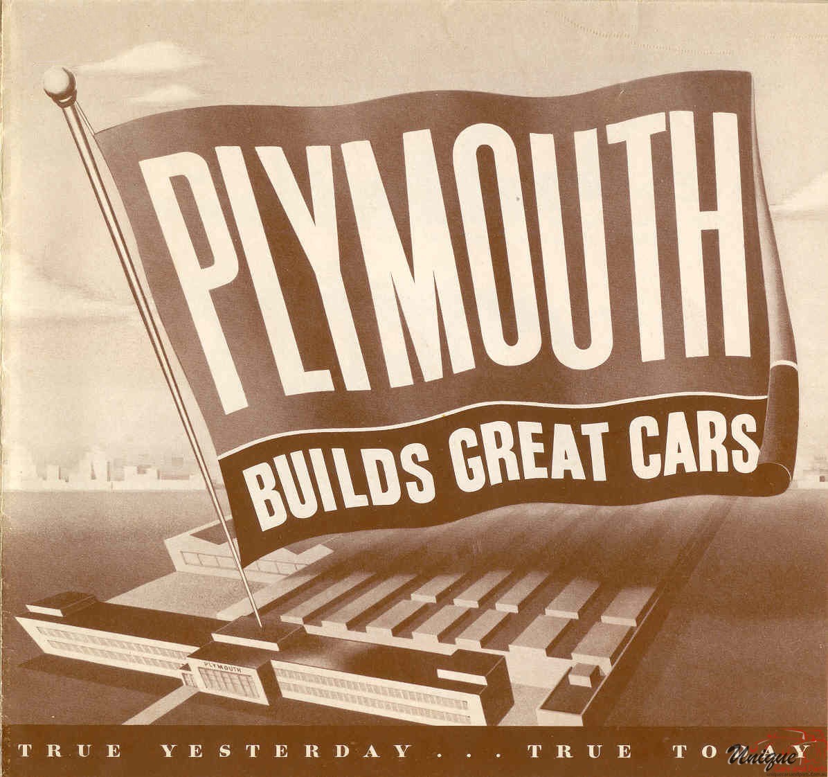 1949 Plymouth Brochure Page 1
